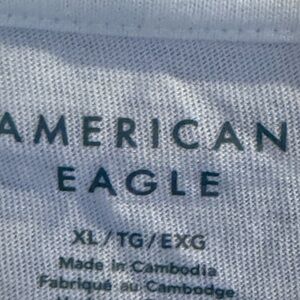 American Eagle White Women’s TShirt